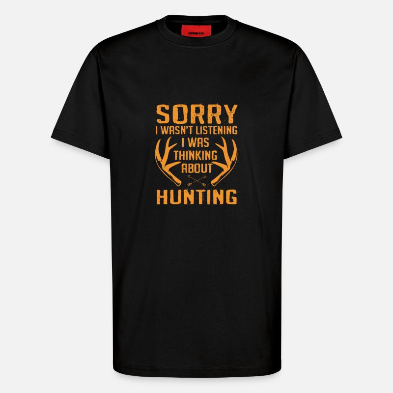 Jäger Jagen - T-Shirt - made by SPREAD - SOLID BLACK