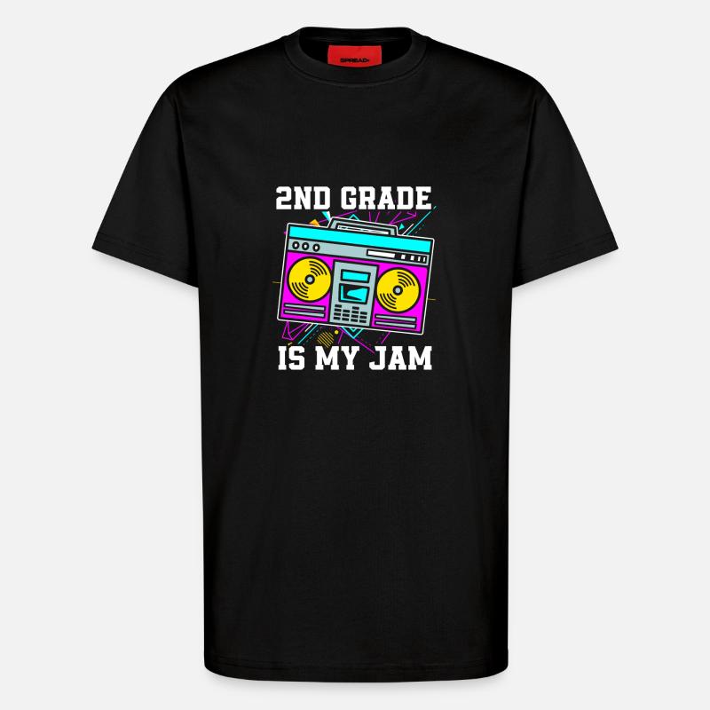 2. Klasse - T-Shirt - made by SPREAD - SOLID BLACK