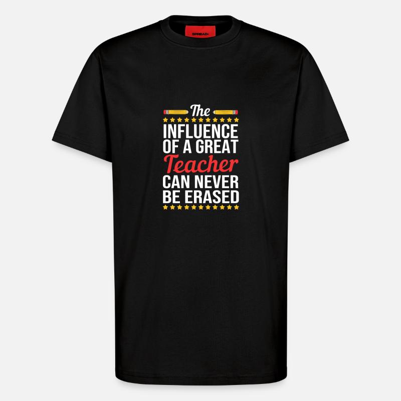 Lehrer der Mittelstufe - T-Shirt - made by SPREAD - SOLID BLACK