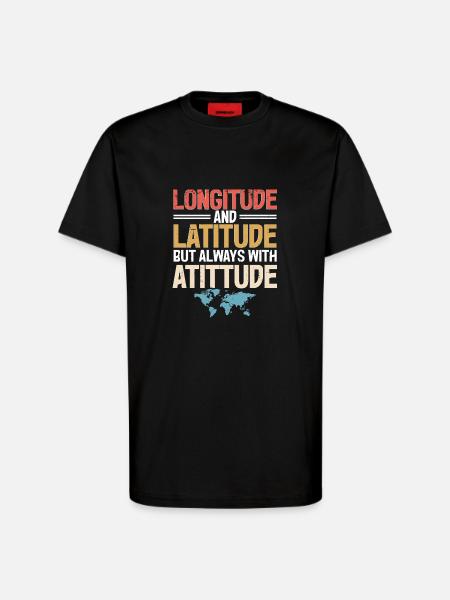 Geographic Information Systems - T-Shirt - made by SPREAD - SOLID BLACK