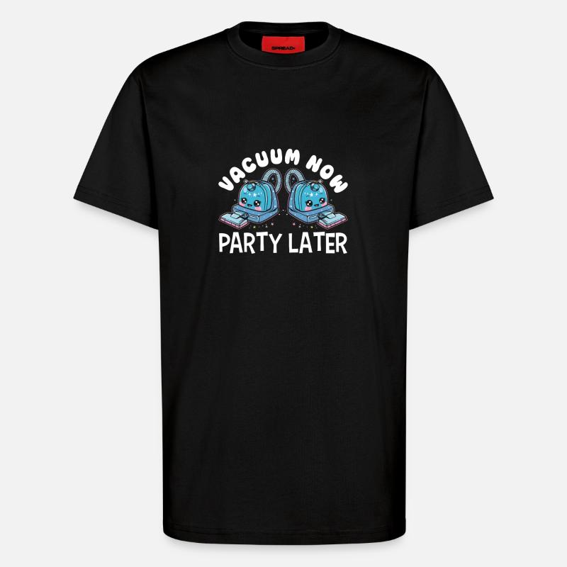 Nettoyant Lover Cleaner - T-shirt bio décontracté fabriqué en UE - SOLID BLACK