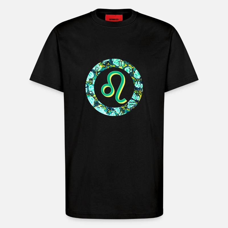 löwe e 241 - T-Shirt - made by SPREAD - SOLID BLACK