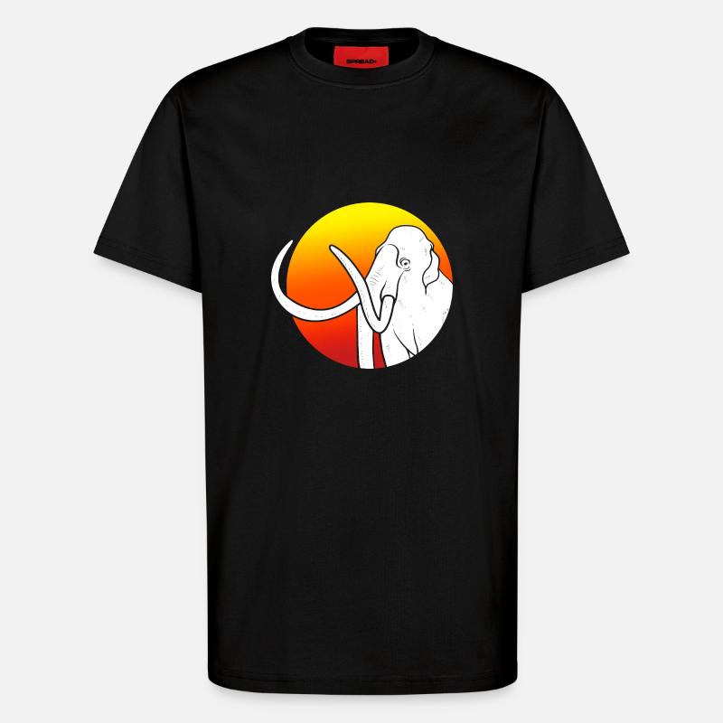Mammut - T-Shirt - made by SPREAD - SOLID BLACK