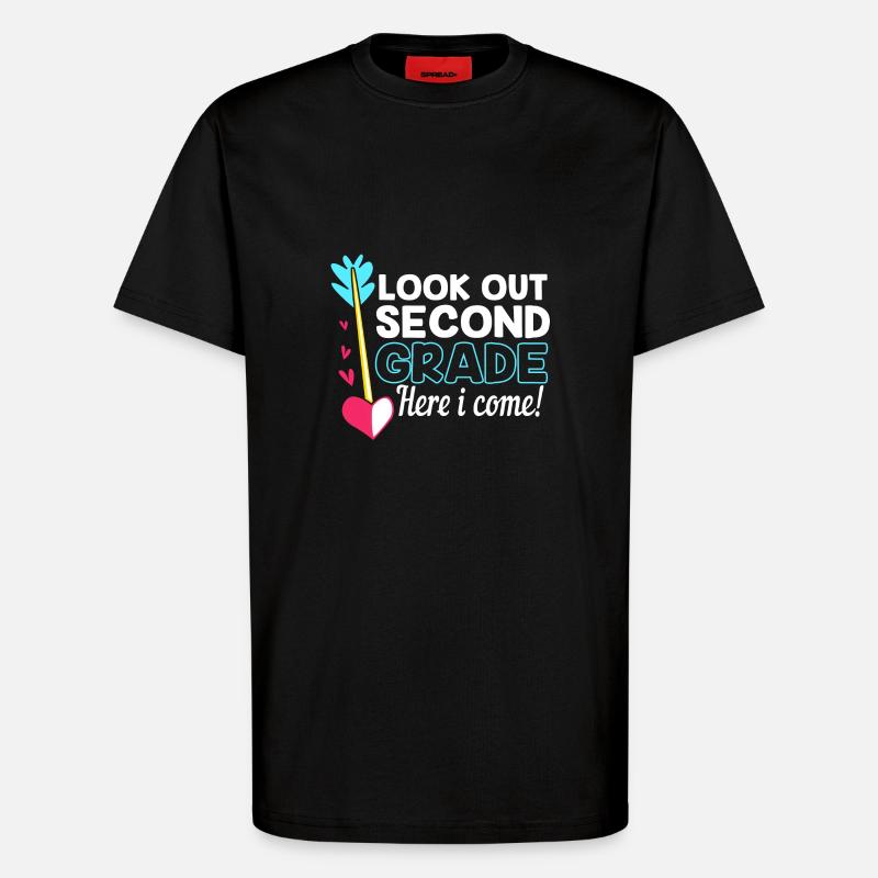 2. Klasse - T-Shirt - made by SPREAD - SOLID BLACK