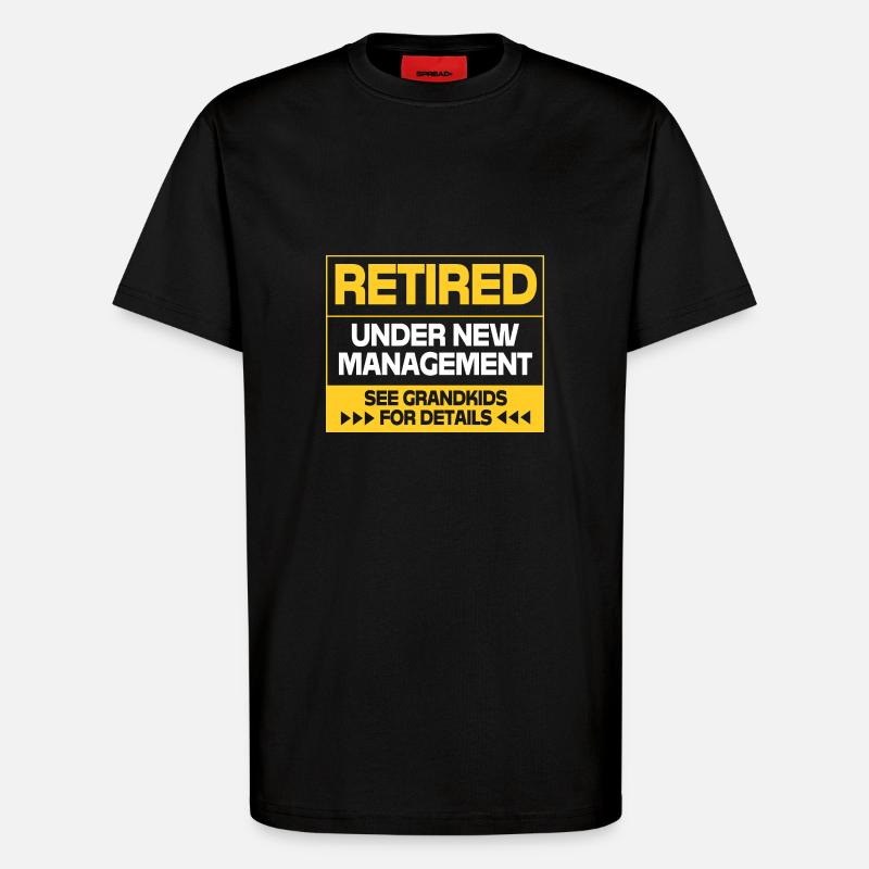 Krankenschwester Rente - T-Shirt - made by SPREAD - SOLID BLACK