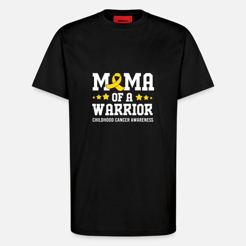Krebs Kind - T-Shirt - made by SPREAD - SOLID BLACK