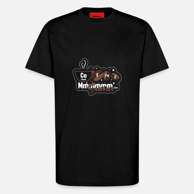 Periodensystem - T-Shirt - made by SPREAD - SOLID BLACK