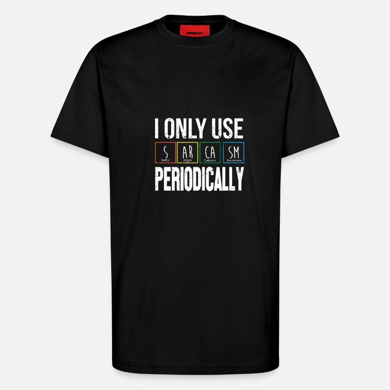 Periodensystem - T-Shirt - made by SPREAD - SOLID BLACK