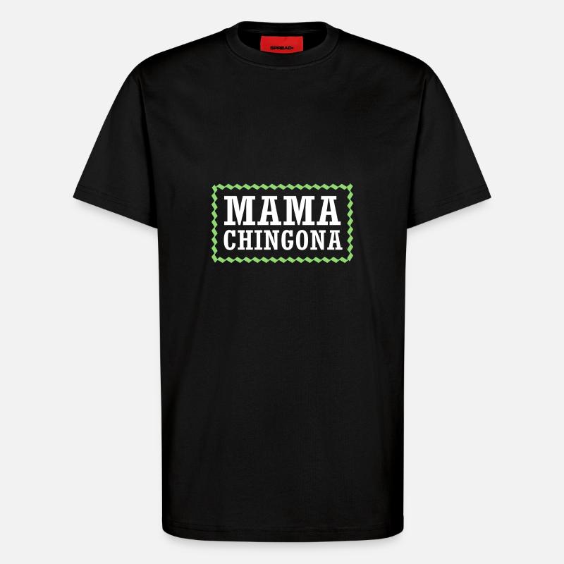 Latina Mutter - T-Shirt - made by SPREAD - SOLID BLACK