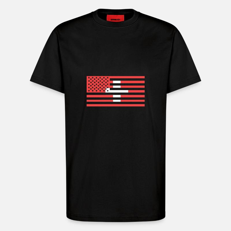 Schweiz - T-Shirt - made by SPREAD - SOLID BLACK