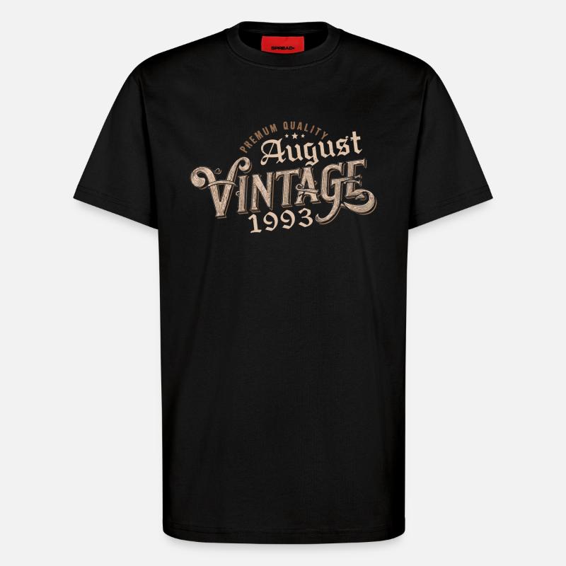 U-32 - T-Shirt - made by SPREAD - SOLID BLACK