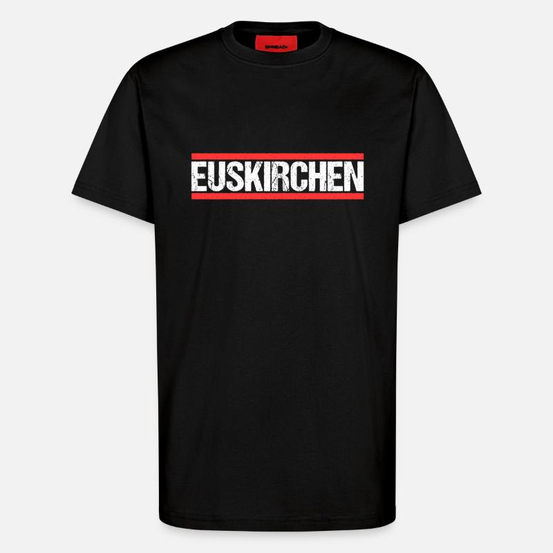 Euskirchenerin Euskirchener Euskirchen - T-Shirt - made by SPREAD - SOLID BLACK