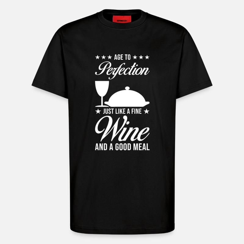 Anniversaire de Cook Gift - T-shirt bio décontracté fabriqué en UE - SOLID BLACK