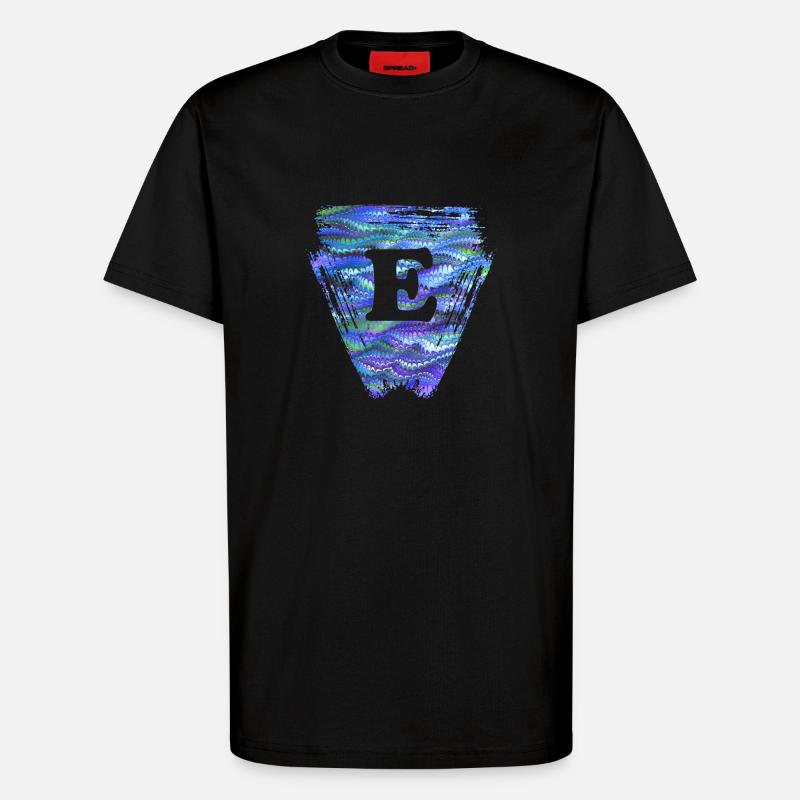 dreieck e 103 e - T-Shirt - made by SPREAD - SOLID BLACK