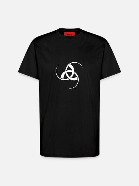 triskell - T-shirt bio décontracté fabriqué en UE - SOLID BLACK