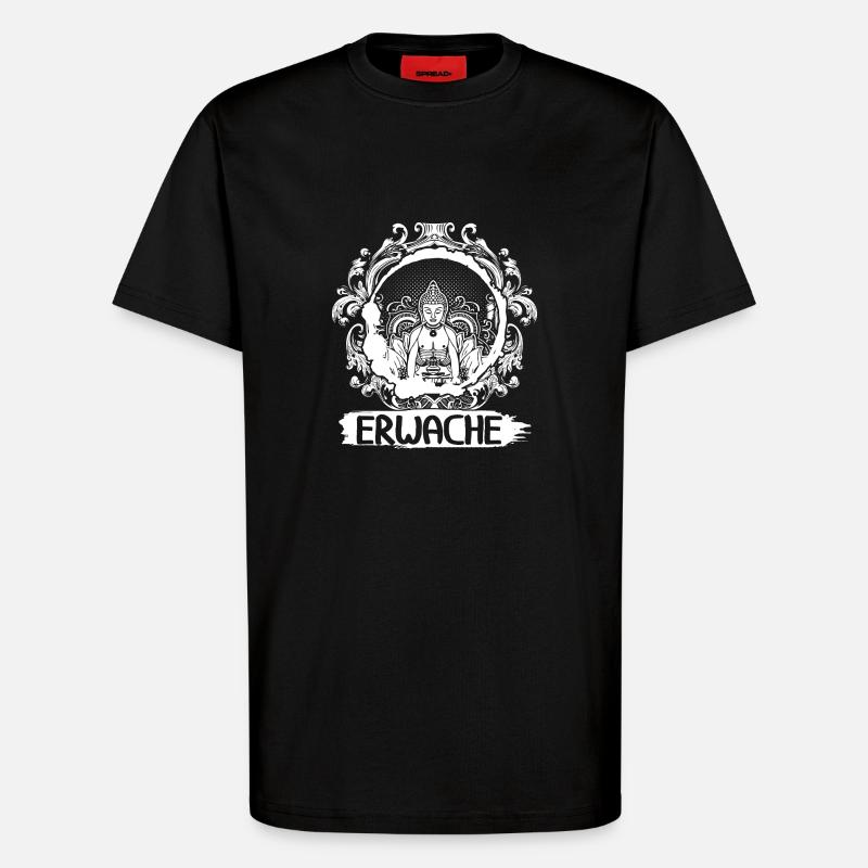 Erwache - T-Shirt - made by SPREAD - SOLID BLACK