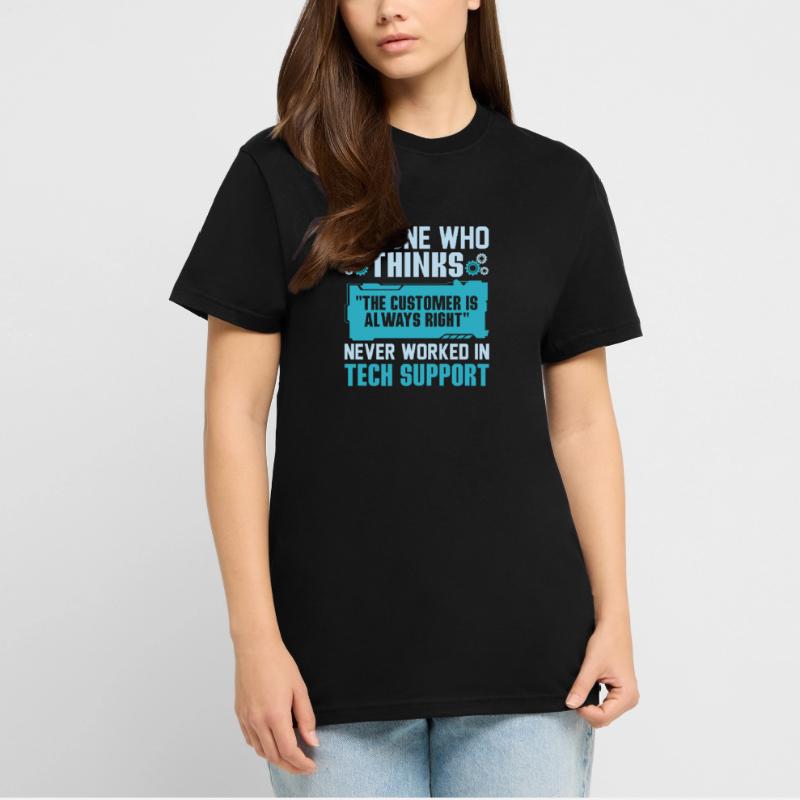 Probably Need Tech Support Some Day Tech Support C T-Shirt - made by SPREAD