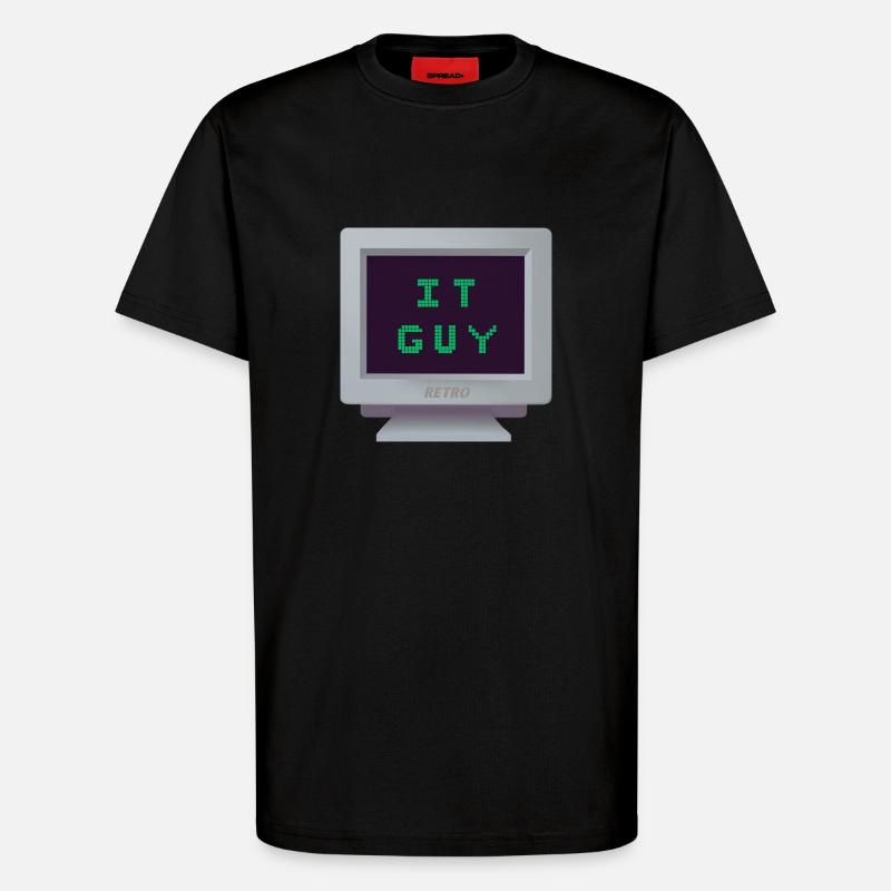 CRT - Computer Science - T-Shirt - made by SPREAD - SOLID BLACK