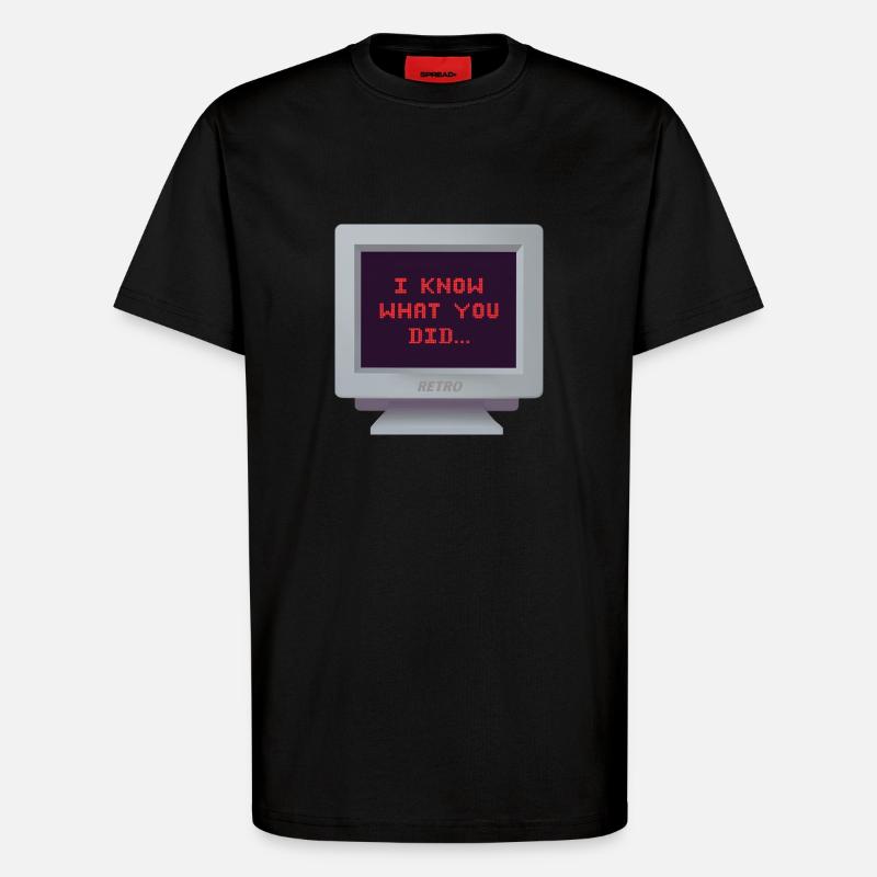 CRT-Design - Der Zeuge - T-Shirt - made by SPREAD - SOLID BLACK
