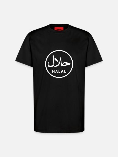 Halal - T-Shirt - made by SPREAD - SOLID BLACK