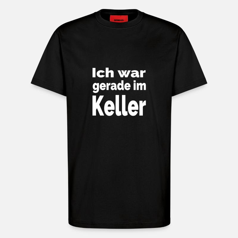 Keller - T-Shirt - made by SPREAD - SOLID BLACK