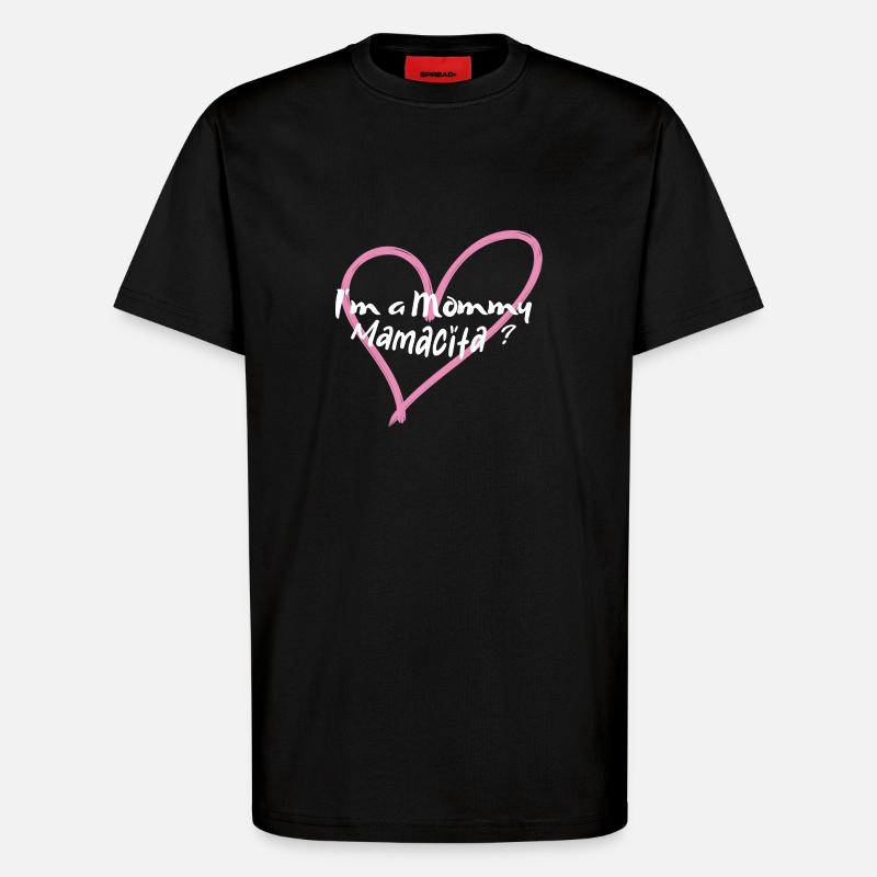 Mama oder Mamacita? - T-Shirt - made by SPREAD - SOLID BLACK