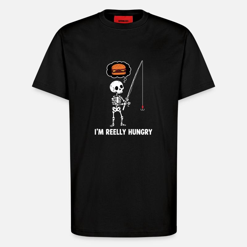 Ich bin hungrig - T-Shirt - made by SPREAD - SOLID BLACK