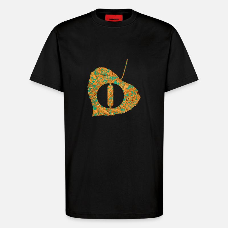 Sheet E 95 O - T-Shirt - made by SPREAD - SOLID BLACK