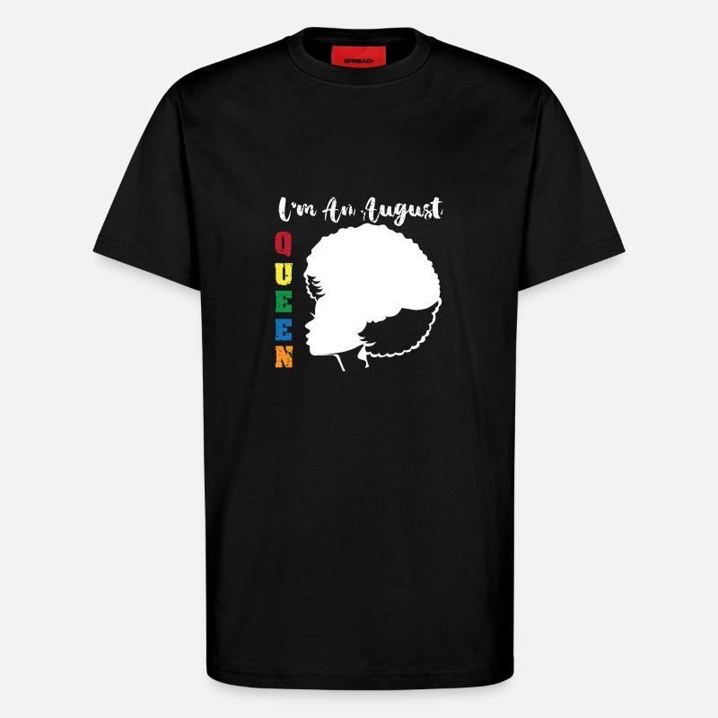 Sternzeichen Löwe - T-Shirt - made by SPREAD - SOLID BLACK