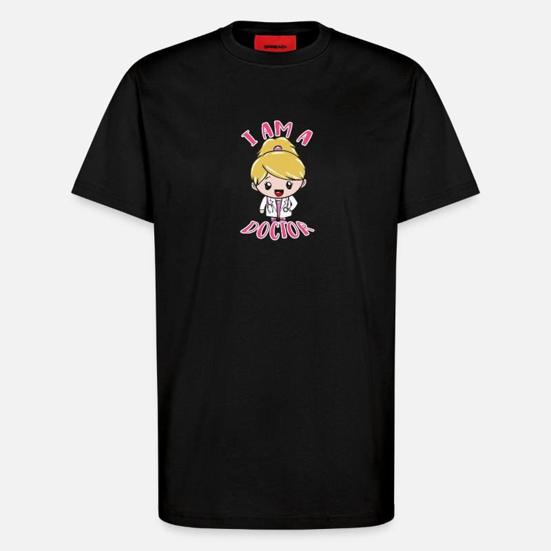 Arzt - T-Shirt - made by SPREAD - SOLID BLACK
