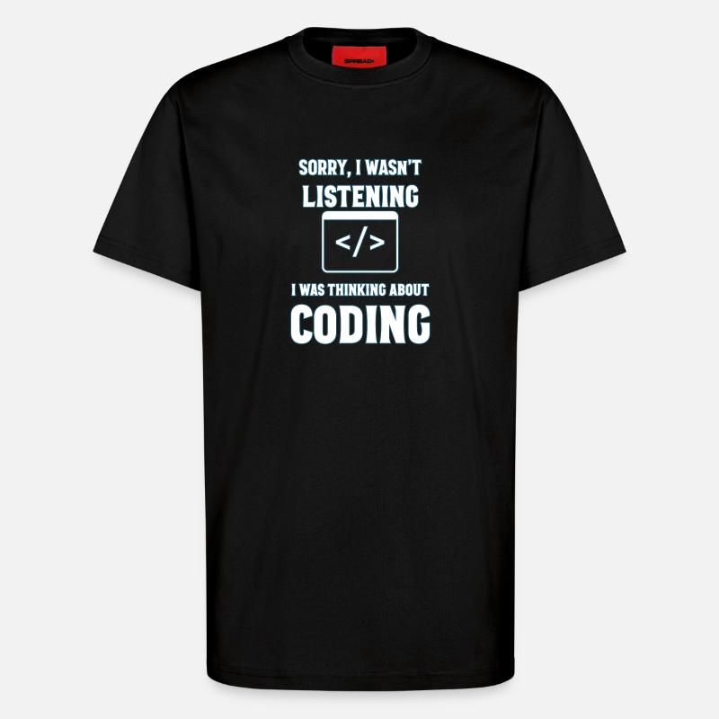 Programming Gift - T-Shirt - made by SPREAD - SOLID BLACK