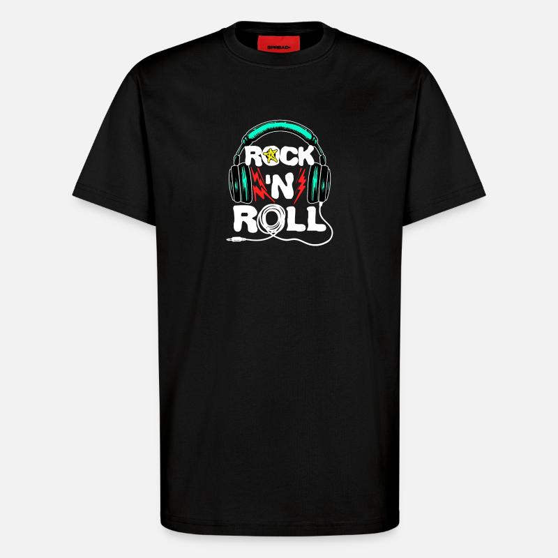 Cool Headset Lustig Spruch - T-Shirt - made by SPREAD - SOLID BLACK