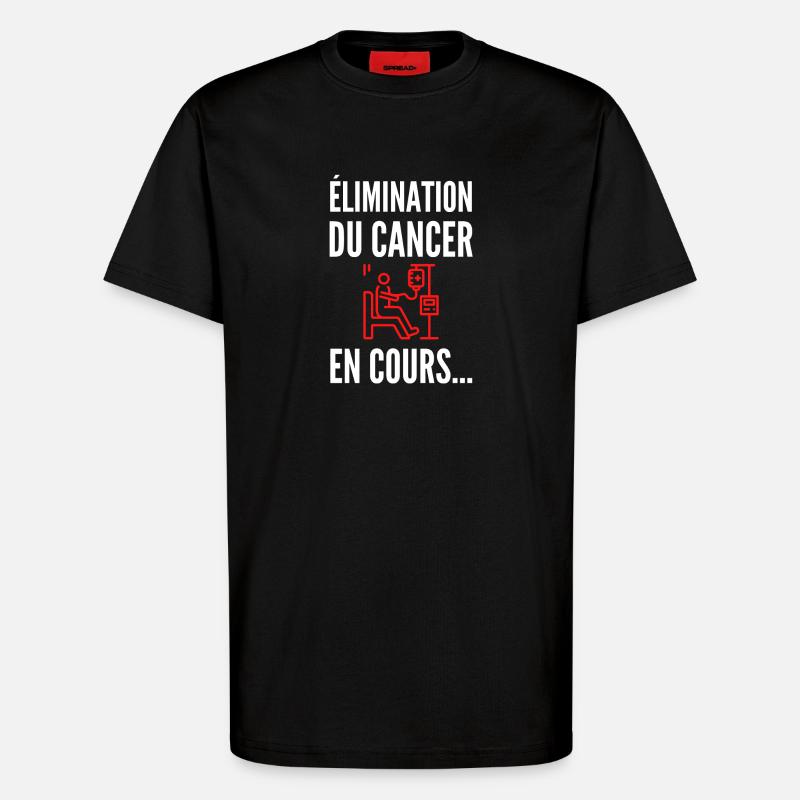 Élimination en cours – Avancer, simplement - T-shirt bio décontracté fabriqué en UE - SOLID BLACK