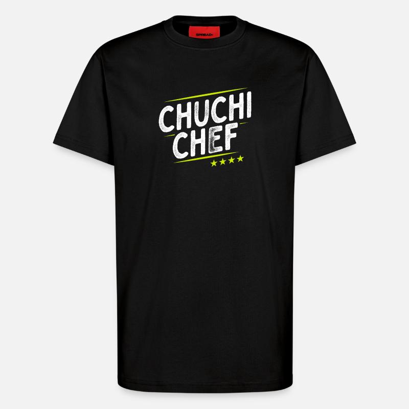 Küchenchef - Chuchi Chef - Schweizerdeutsch - T-Shirt - made by SPREAD - SOLID BLACK