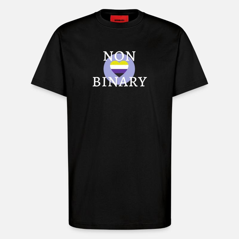 Geschlechtsneutral JA! - T-Shirt - made by SPREAD - SOLID BLACK