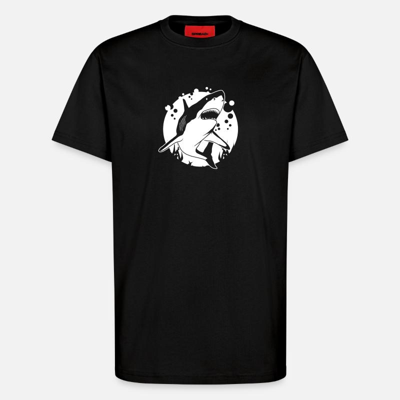 Hai - T-Shirt - made by SPREAD - SOLID BLACK