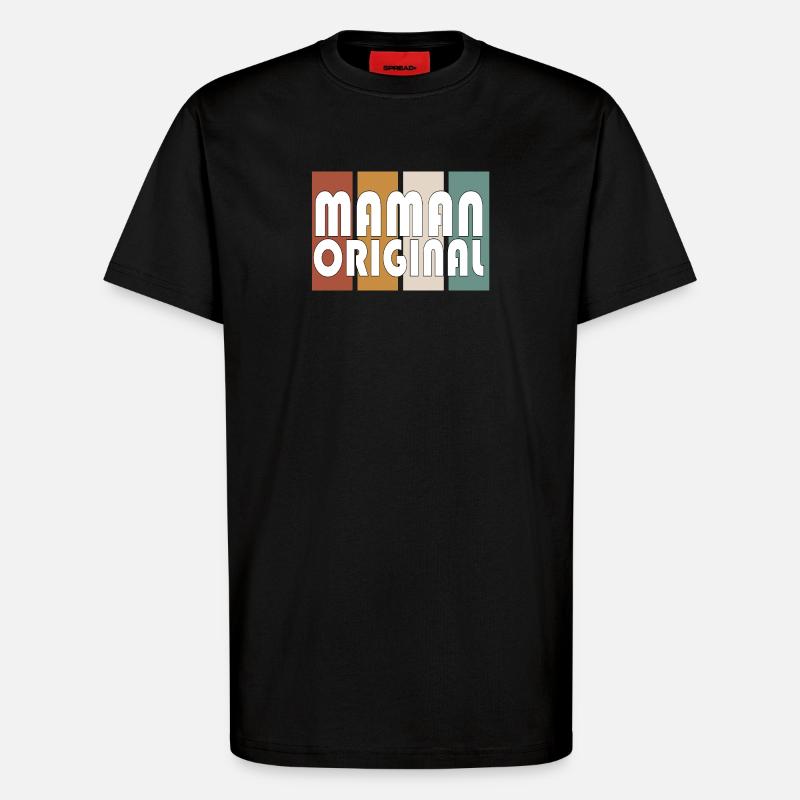 Ursprüngliche Mutter - T-Shirt - made by SPREAD - SOLID BLACK
