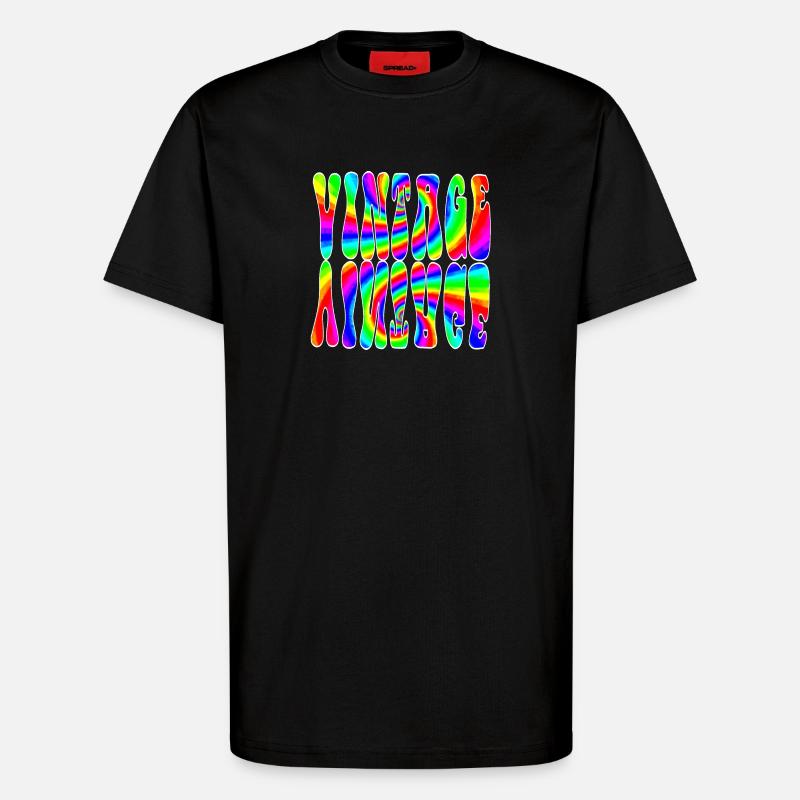 WEINLESE - T-Shirt - made by SPREAD - SOLID BLACK