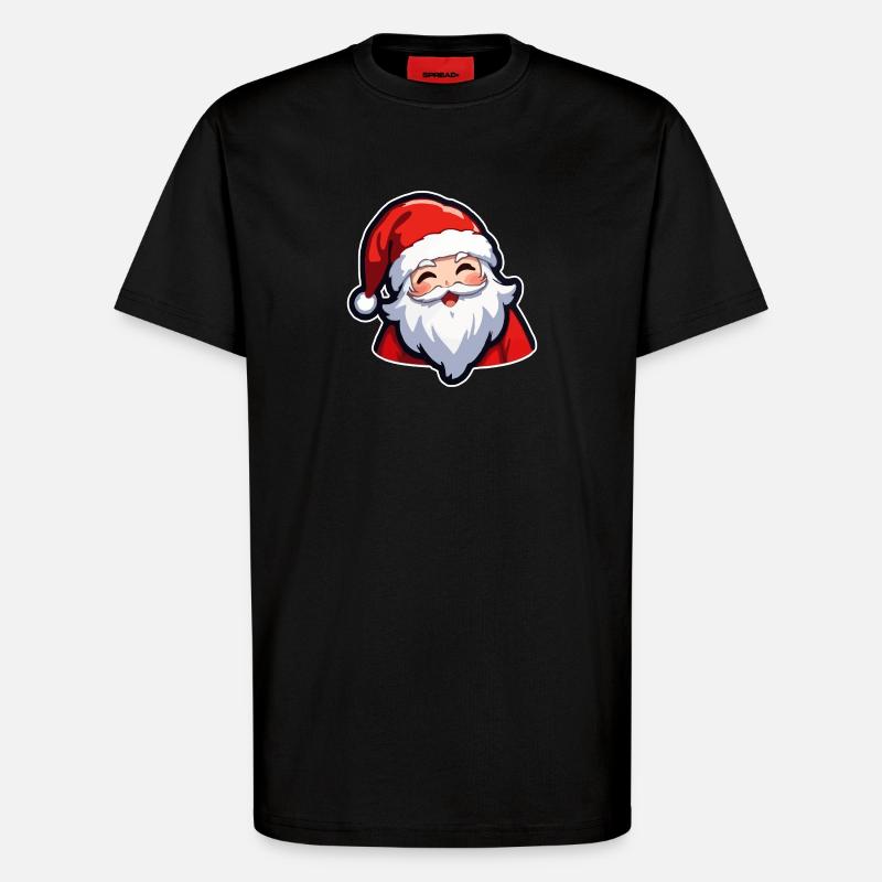 Weihnachtsmann - T-Shirt - made by SPREAD - SOLID BLACK