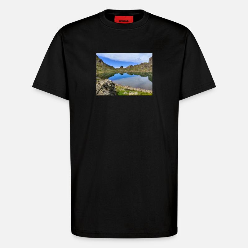 Robert See - T-Shirt - made by SPREAD - SOLID BLACK