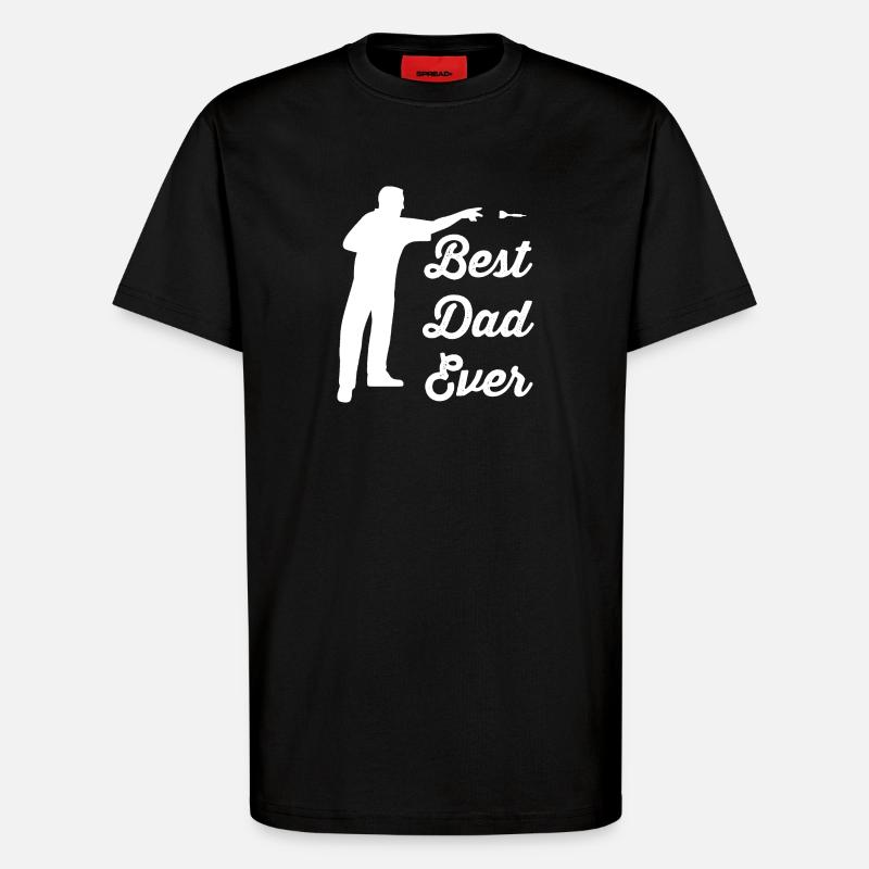 Dard - T-shirt bio décontracté fabriqué en UE - SOLID BLACK