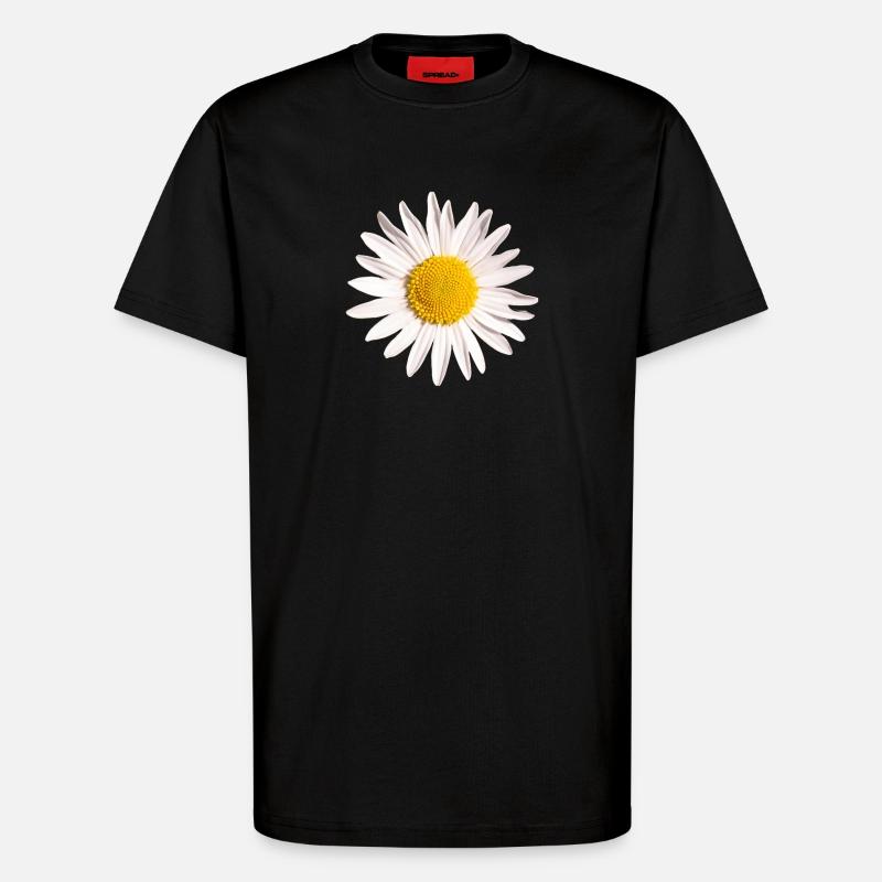 Gänseblümchen - T-Shirt - made by SPREAD - SOLID BLACK