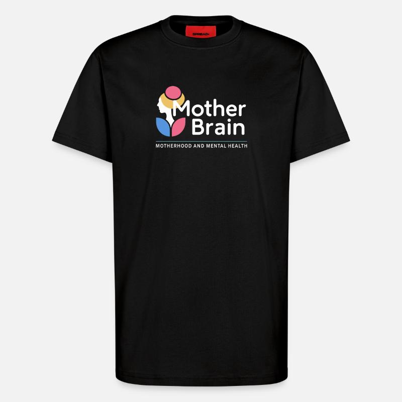 Mutterschaft - T-Shirt - made by SPREAD - SOLID BLACK