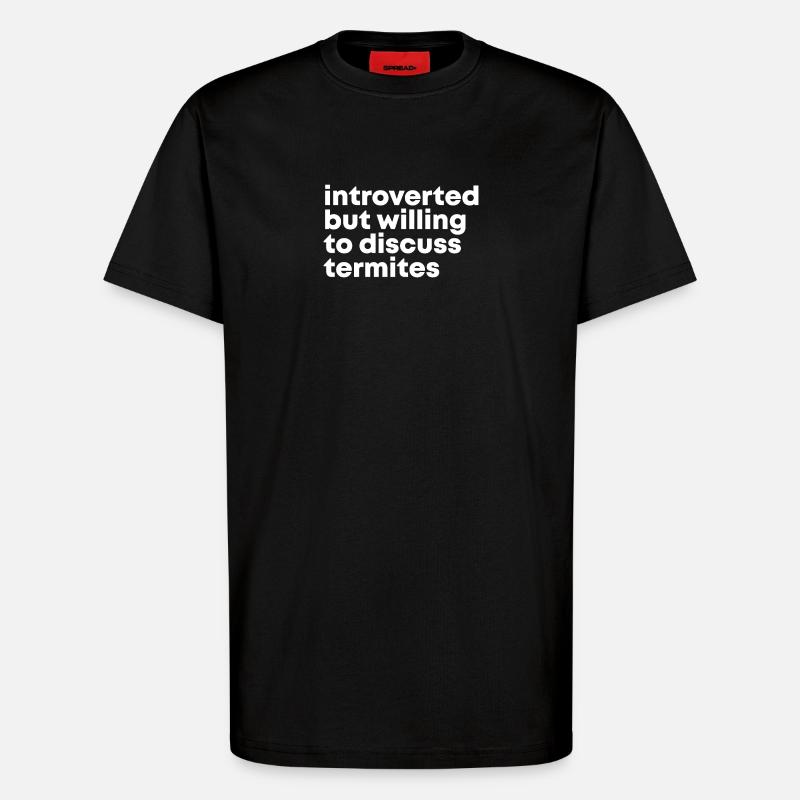 Termit - T-Shirt - made by SPREAD - SOLID BLACK