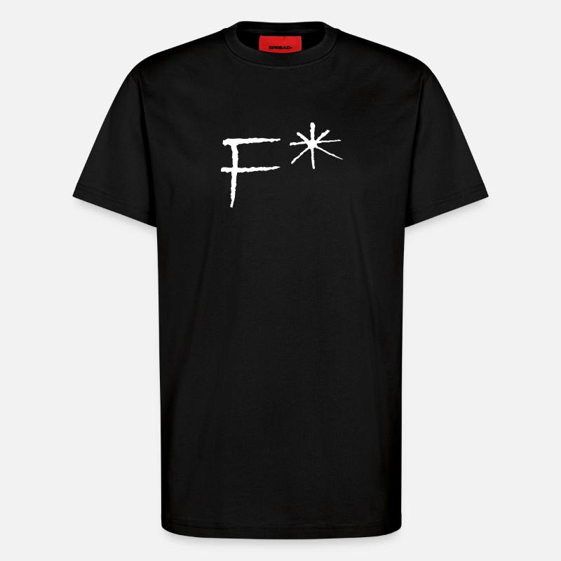 Ficken* - T-Shirt - made by SPREAD - SOLID BLACK
