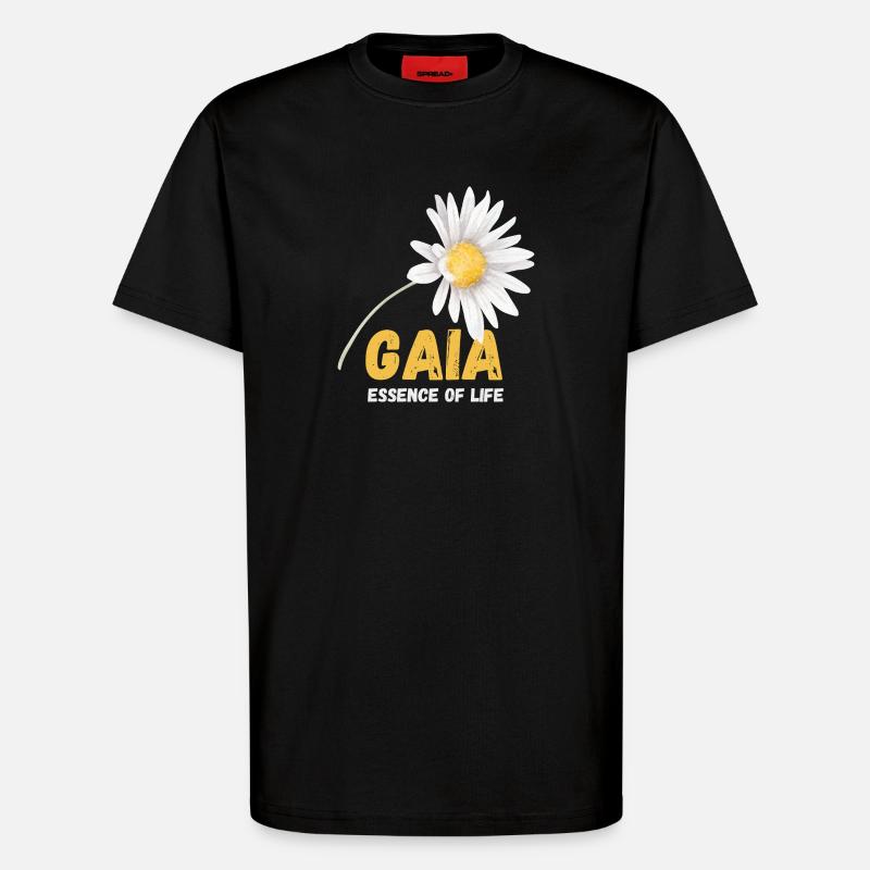 Der Geist der Erde - T-Shirt - made by SPREAD - SOLID BLACK