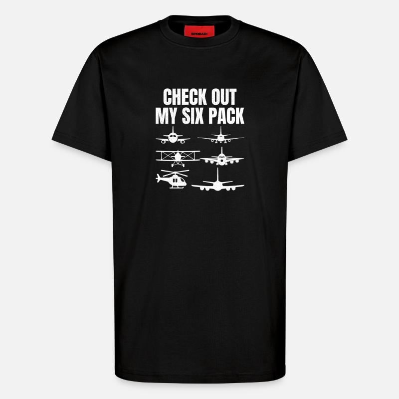 Découvrez mon pack de six - T-shirt bio décontracté fabriqué en UE - SOLID BLACK