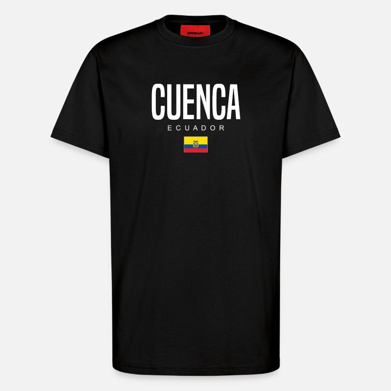 Cuenca Ecuador Ecuadorianer - T-Shirt - made by SPREAD - SOLID BLACK