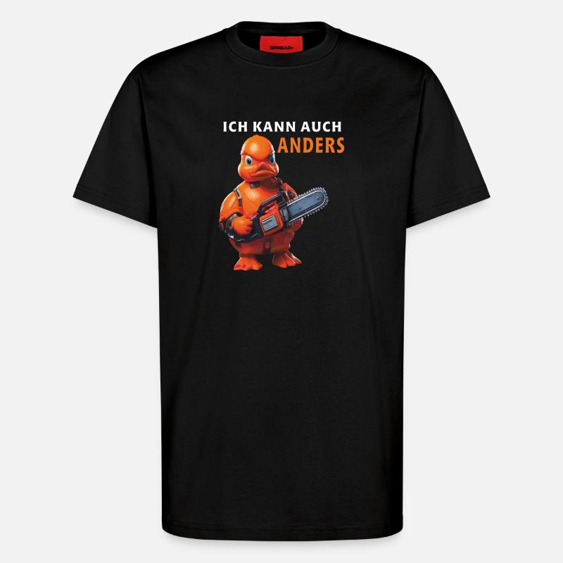 I CAN DO IT DIFFERENTLY - T-Shirt - made by SPREAD - SOLID BLACK