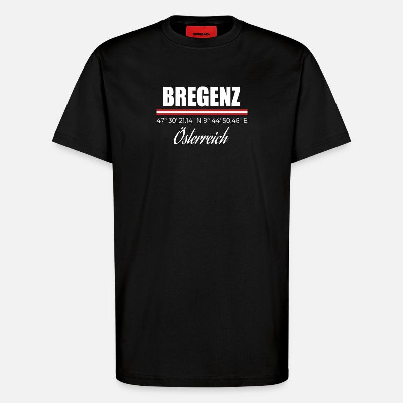 Bregenz - T-shirt bio décontracté fabriqué en UE - SOLID BLACK